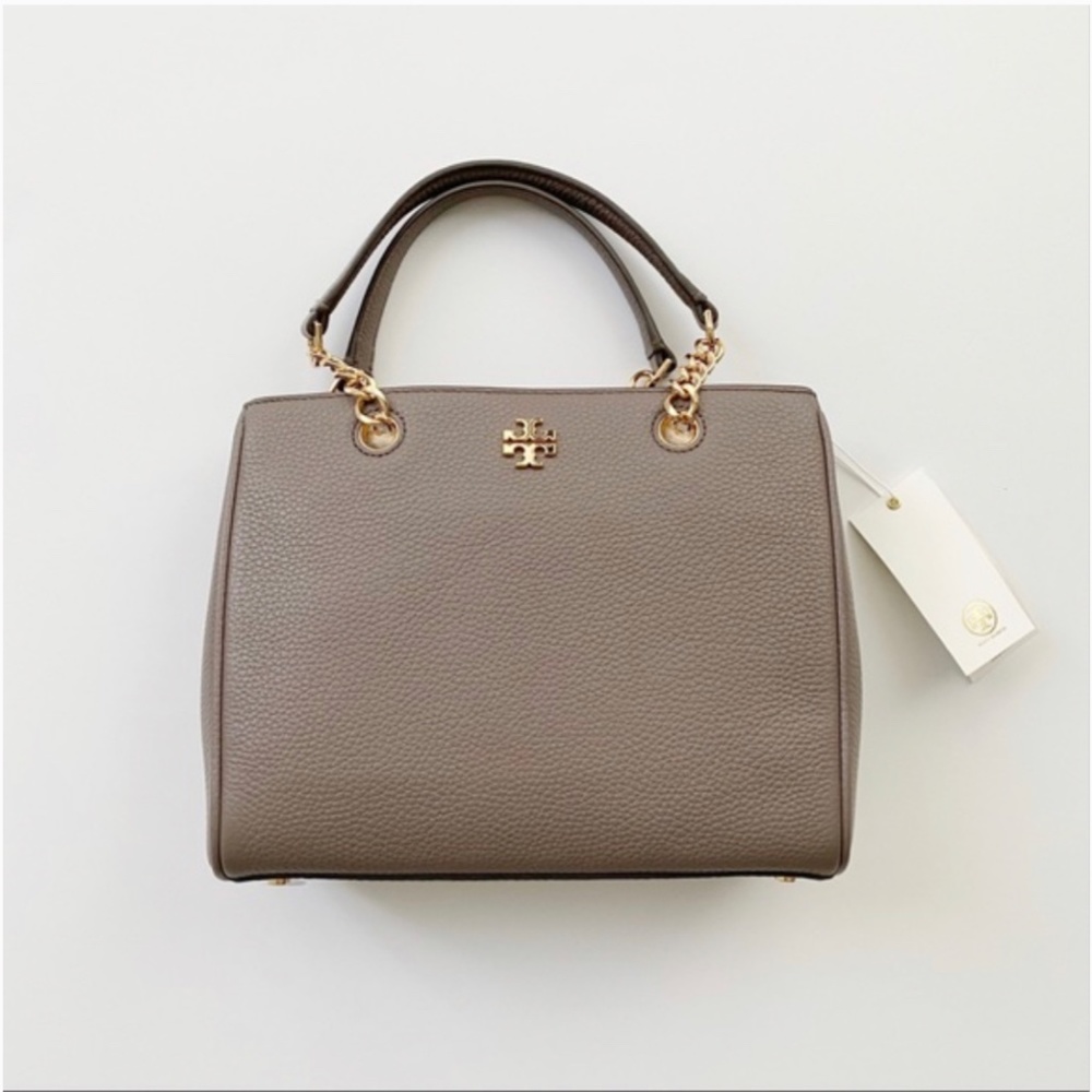 TORY BURCH | Silver Maple Small Carter Tote NWT